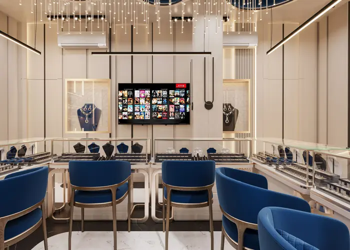 Commercial interiors service