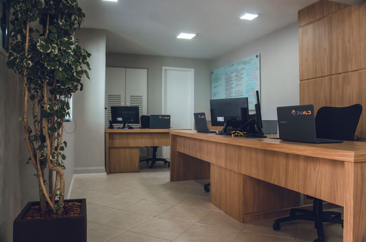 Modern Office — office interior design by AR Enterprises